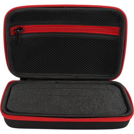 Étui de rangement en nylon TPU pour rasoir électrique Philips QP2520/90/70, noir et rouge. (1/5)