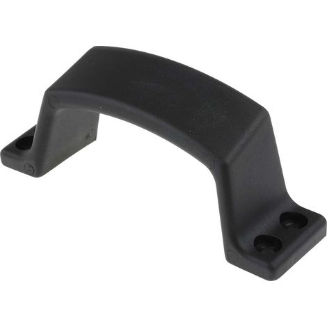 Poignée en Plastique RS PRO, entraxe 140mm, 164mm x 64 mm x 42mm, filetage 6.5 mm ( Prix pour Paquet de 2 )