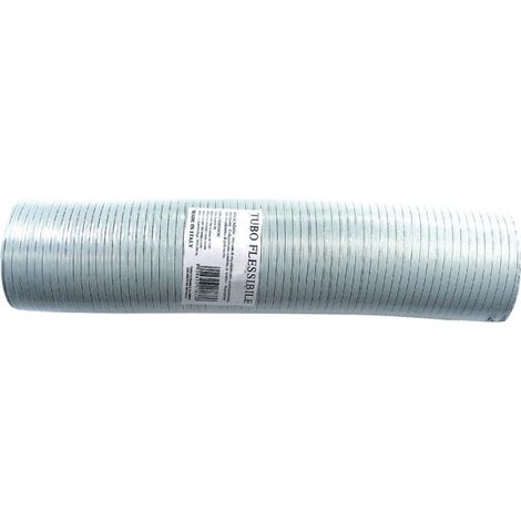 TUBO DE ALUMINIO BLANCO 60 mm EXTENSIBLE 0,5/1,5 M.