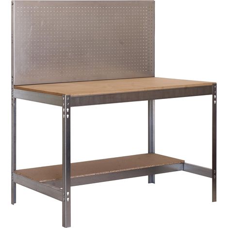SimonRack - Verzinkte Werkbank 1445x910x610 mm Belastung 400 Kg - SIMONWORK BT2 900 GALVA (1/3)