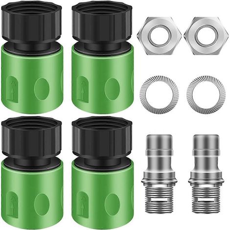 Kit de lavage de plateau de coupe pour tondeuse autoportée (2 pièces), accessoire de nettoyage vert (1/5)