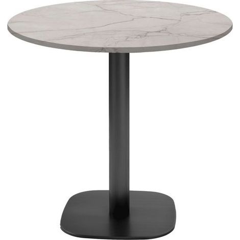 Table ronde Ø 70 cm - modèle Round marbre yule