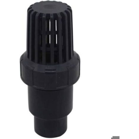 Clapet pied clapet anti retour a boule aspiration 20 25 32 40 50 63 75 90mm clapet crepine anti retour antiretour pvc piscine pomp (1/4)