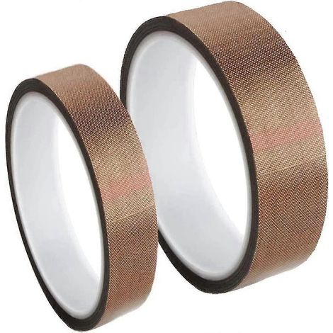 Teflon-Hochtemperaturband für manuelle Vakuum-Impulsschweißgeräte (2 Größen) 2 Stück (b-2-v)