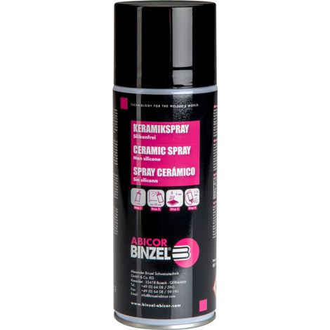 Spray anti-adhérent céramique pour soudage - BINZEL - 192.0228