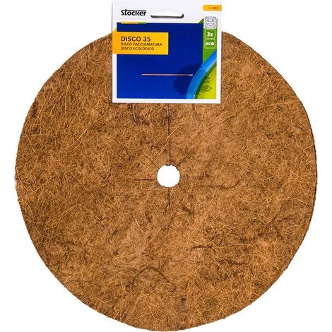 Discos de acolchado Stocker 45 cm 3 unidades fibra coco
