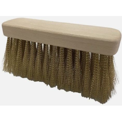 Spazzola di Ricambio in Legno e Ottone per Forno a Legna – 16x5x2 cm – Rettangolare