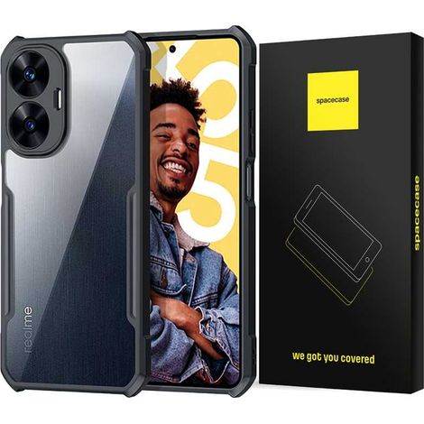 Spacecase Beetle Realme C55 nero