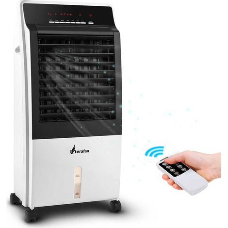 Raffrescatore Ventilatore Umidificatore Evaporativo Purificatore Aria Ghiaccio (1/5)