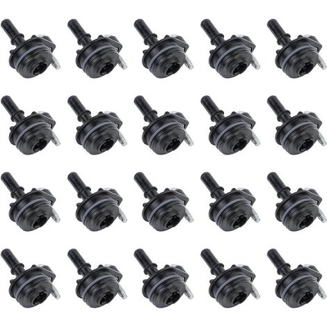 Valve de ventilation positive du carter (PCV) 20X Automotive 12665644 Compatible avec Equinox, SparkTrax, Malibu, VoltCruze et Teain