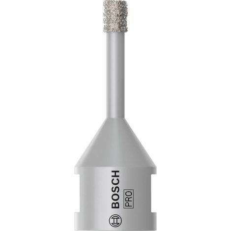Bosch – Foret à diamant 6mm pour céramique dure – Longueur 30mm – Perçage à sec – Revêtement diamant haute qualité
