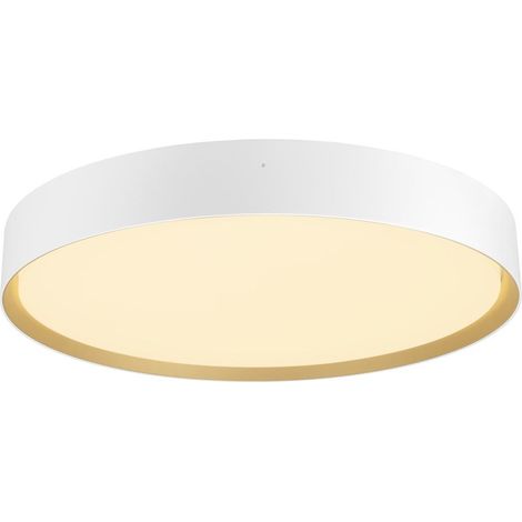 Plafonnier DECONA 42 rond 2700/3000 K 23W PHASE blanc/or - SLV - 1008583 (1/4)