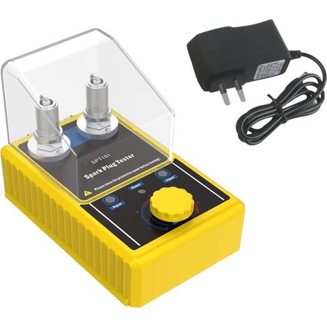 Testeur de bougie d'allumage, testeur de bougie d'allumage automobile à double trous, outil de test de diagnostic pour bougie d'allumage, testeur d'allumage de moteur avec double trous réglables pour