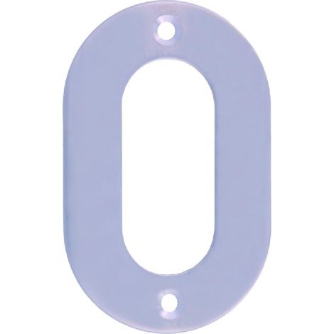 NUMÉRO 0 -M.4 INOXIDABLE 18/8 10CM. (1/5)
