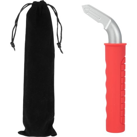 Poignée de porte de voiture pour personnes âgées, canne automatique pour véhicule portable, supporte les personnes âgées et handicapées, supporte jusqu'à 450 livres (1 pièce, rouge) (1/5)