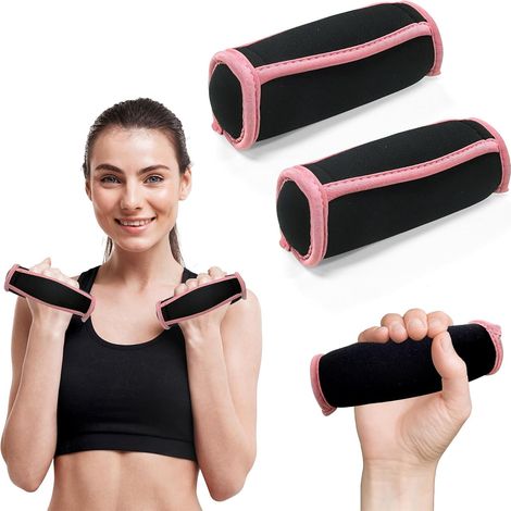 Haltere Musculation, Poids Musculation, Kit Haltères, Dumbbell set, Ensemble de 2 Haltères de 0,5 Kg, Adaptéa au Fitness, à la Course à Pied, au Poids Poignet, pour Hommes et Femmes (1/5)