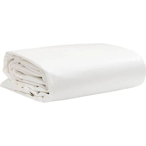 Bâche blanche, 1 x 2,5 m, 650 g/m² (1/5)