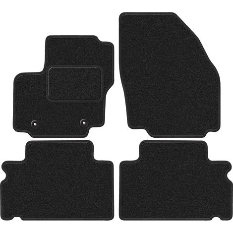 Alfombrillas de terciopelo para Ford S-MAX MK1 monovolumen (2006-2011) antracita (1/5)