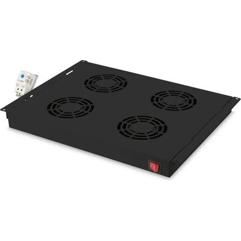 Ventilator Digitus DN-19 FAN-4-HO-SW 4 Lüfter 552 m³/h