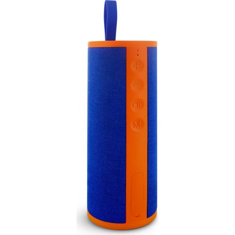 Enceinte portable Xtra Sound bluetooth 12 W - Orange et bleue (1/5)