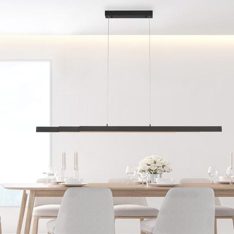 Just Light LED Pendelleuchte Luzi in Schwarz 3x 15W 4680lm (1/5)
