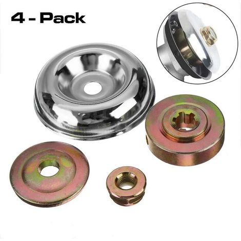 Ensemble de 4 accessoires pour débroussailleuse avec tête de coupe pour outils électriques STIHL FS120, FS130, FS130R, F00 et F50 - AquaForge