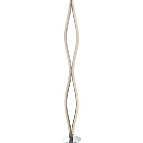 LED Lampes debout Chambre à coucher Chambre d'amis Lire Lampe ALU Stand ondulé780256 (1/4)