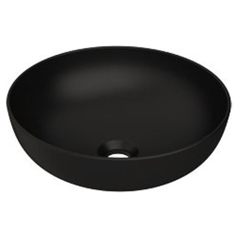 Plieger Round lavabo ø38x13,6cm noir mat