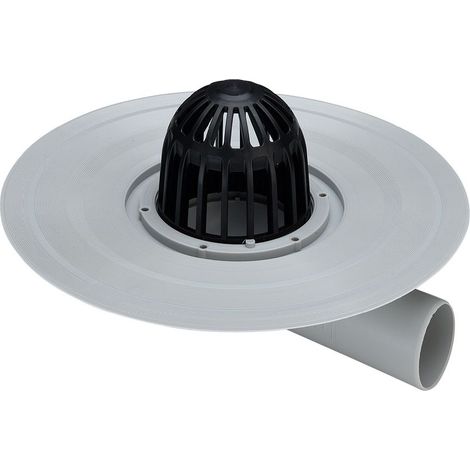Balkon-/Terrassenablauf Advantix 4945.2 in 50mm Kunststoff grau (1/3)