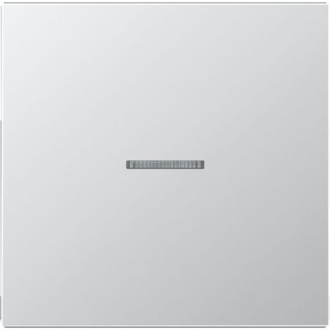 Jung Wippe 1fach, mit Lichtleiter, Serie LS, Aluminium AL 2990 KO5 (1/3)