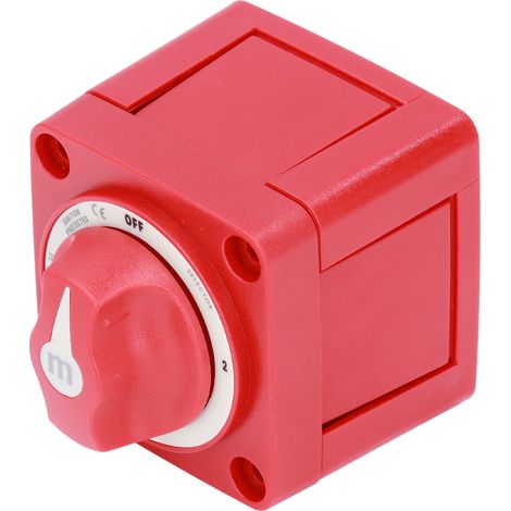 Interrupteur de Batterie 300A 3 Positions Double Circuit pour Bateau Voiture Camion Caravane (1/5)