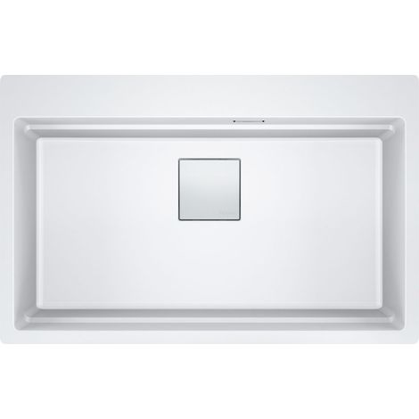 Franke Einbaubecken KNG 610-73 A Glacier Druckknopf Edelstahl (1/2)