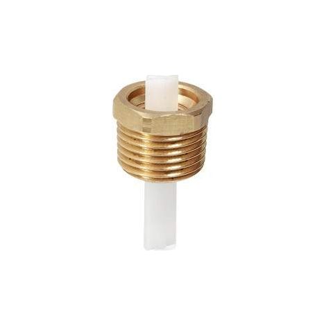 Rubinetto di intercettazione per valvole di sfogo aria Giacomini R160 1/4" x 3/8"