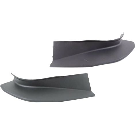 Profili di rivestimento per la vaschetta di raccolta condensa del vano bagagli posteriore (sinistro e destro) adatti ai modelli BMW Serie 5 F10 dal 2009 al 2017.