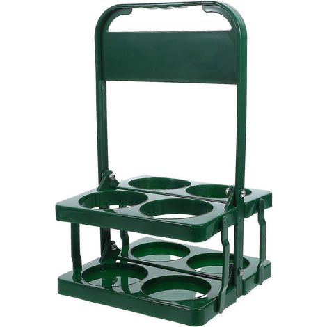 Seau de rangement pliable pour bouteilles de bière, porte-bouteilles pliable, panier à bière pour usage quotidien (1/4)