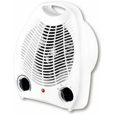 Radiateur soufflant électrique ,Réchaud électrique,1000W / 2000W , Thermo Convecteur à Air Chaud 2 Pouvoirs Bouton Intuitif, Silencieux, Portabledengyank (1/4)