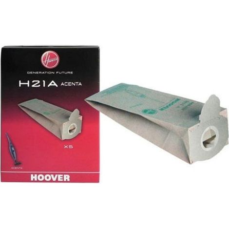 5PZ Sacchetti in Carta Scopa Hoover Acenta Originali.S3070 S3096, S3100-S3105, S
