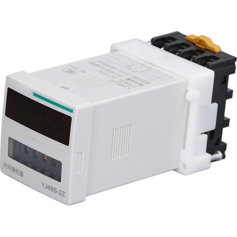 Relais temporisé, interrupteur de fin de course programmable, 8 pôles, 2 groupes, commande pour panneaux publicitaires LED, 110 V CA