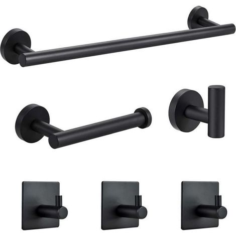 Porte-serviettes - Acier Inoxydable 304 - Salle De Bain - 6 Pièces (1/5)