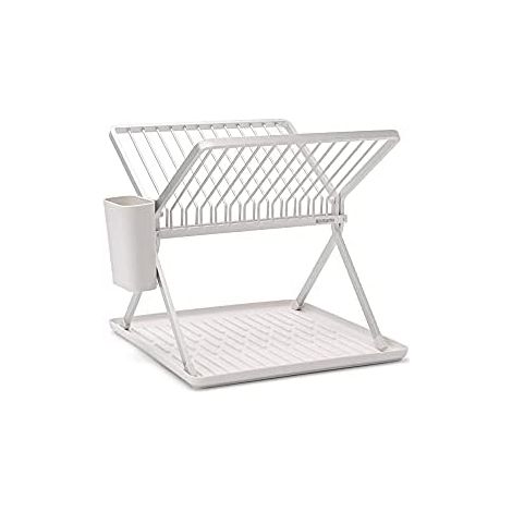 Brabantia Scolapiatti Pieghevole Small Grigio Scuro (1/5)