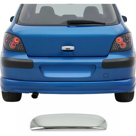 Garniture supérieure de Coffre pour Peugeot 307 2001-2009 acier inox (1/5)