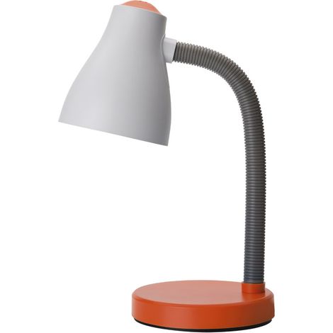 TOY Lampada da tavolo led in plastica colore arancione flex in plastica attacco E27 (1/3)