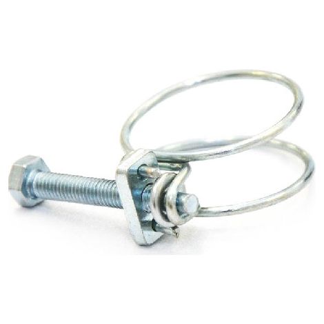 Verzinkte Schlauchschelle 24-28mm für 1" Schläuche Schlauchklemme Klemme