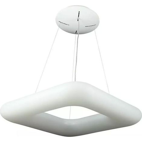 Lampada Led A Sospensione Moderno Quadrata CCT 600X600mm 42W Dimmerabile Telecomando 3 In 1 SKU-3963 (1/5)