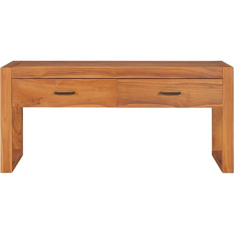 Maison Exclusive - TV-Schrank 100x40x45 cm Teakholz