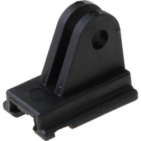 Support de Monture pour Vélo avec Éclairage et Capteur de Vitesse - Adaptateur Noir en Plastique pour Bryton (1/4)