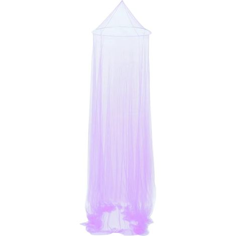 Moustiquaire suspendue KOMBIUDA violette en forme de dôme pour (1/4)
