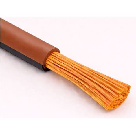 Cavo Filo Unipolare H05V-K sez. 0,50 mmq Marrone/Nero