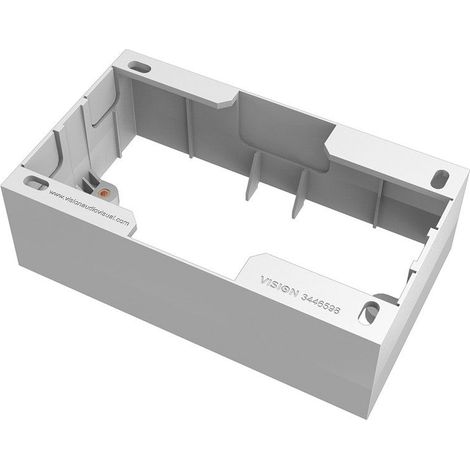 Boîtier d'encastrement double Vision Techconnect3, TC3 BACKBOX2G (1/2)