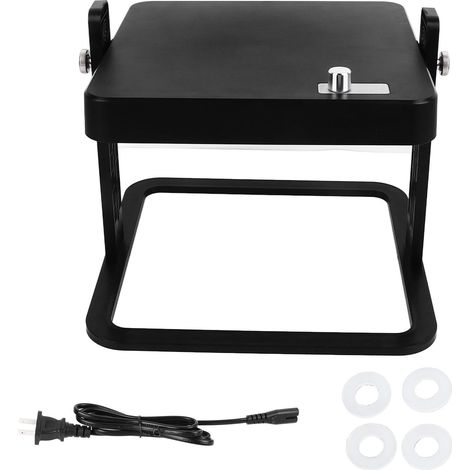 Lampe chauffante pour poussins réglable, plaque chauffante pour poules, température ajustable, sécurité, installation facile, pour poussins canards, prise US 110V (1/5)